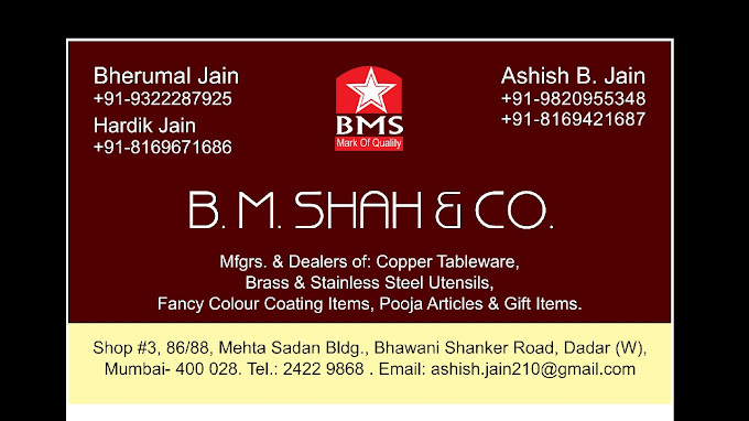 B. M Shah And Co.