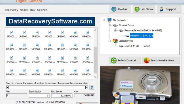 Data Recovery Software for Digital Camera